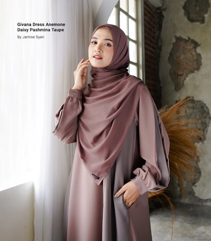 Givana Dress New Color - Abaya 2 Warna